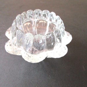 One pc. HOLMEGAARD Danish Royal Copenhagen WATER LILY Votive Candle Holder By Sidse Werner Tea Light Candleholder Art Glass Gift for Boss