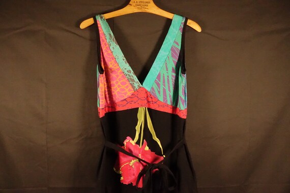 Y2K Vintage Desigual Summer Dress, Sleeveless Dre… - image 4