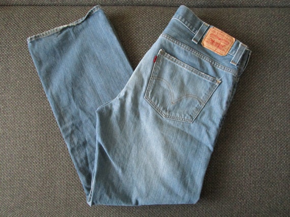 LEVIS 549 Jeans Low Loose Zipper Fly Denim Blue Jeans Straight - Etsy