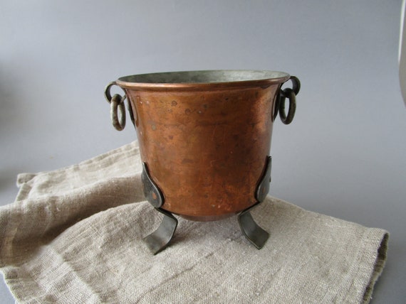 スウェーデン製取手付き大鉢 おみつさまご購入縄取手付きオーバル