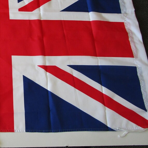 90s Vintage Union Jack United Kingdom National Flag UK Flag