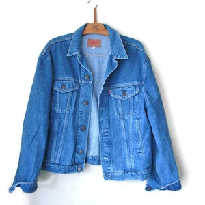 90s Vintage Levis Denim Jacket Levis jacket Denim jacket Jean jacket Mens Womens denim jacket Vintage Levis Cotton denim jacket Size M