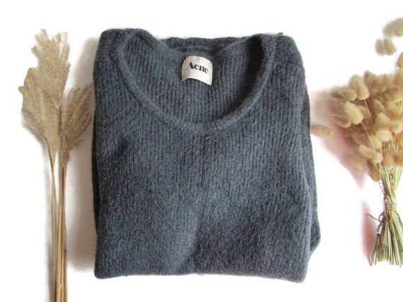 Beautiful 00s Vintage Sweater Mohair Wool Jumper … - image 1