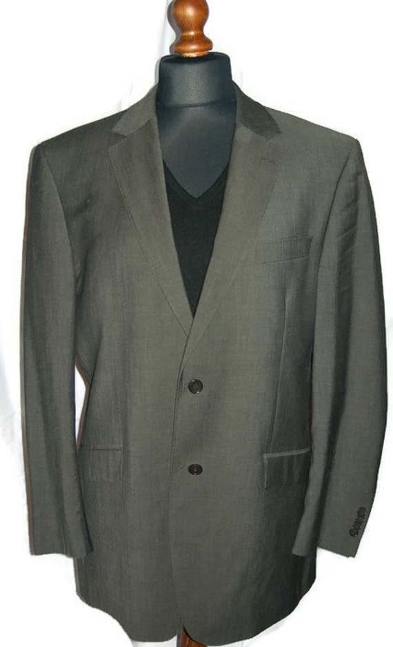 Voorzieningen prachtig boot Balmain Suit Jacket Vintage Men's Grey Sleek and Stylish - Etsy