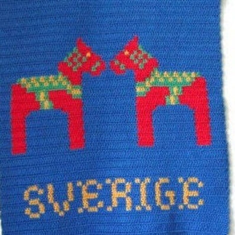 Beautiful Vintage Swedish Wall Hanging Sweden DALA HORSE Wall Etsy