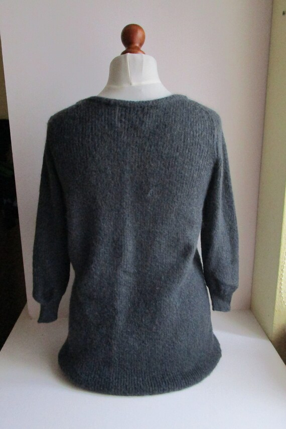 Beautiful 00s Vintage Sweater Mohair Wool Jumper … - image 7