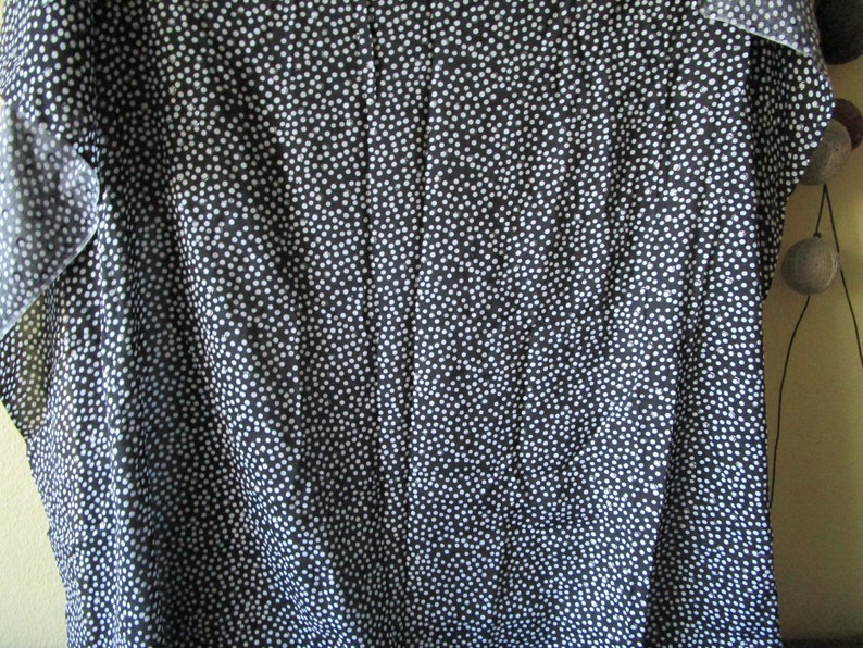2.5 Meters Fabric Black & White Polka Dot Pattern Fabric Panel - Etsy