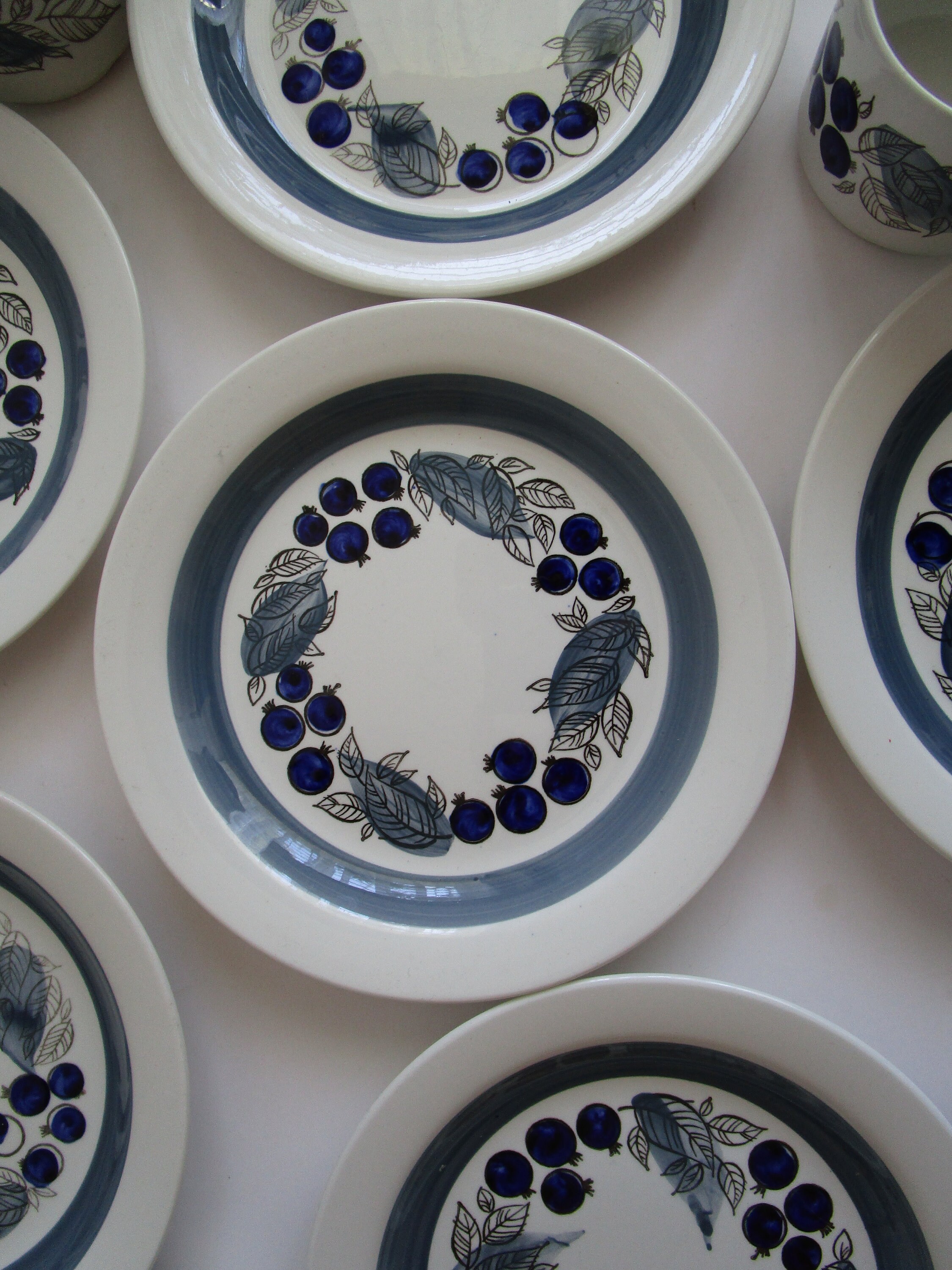 Vintage Rare RORSTRAND Sweden GILLE Side Dessert Bread Plate 