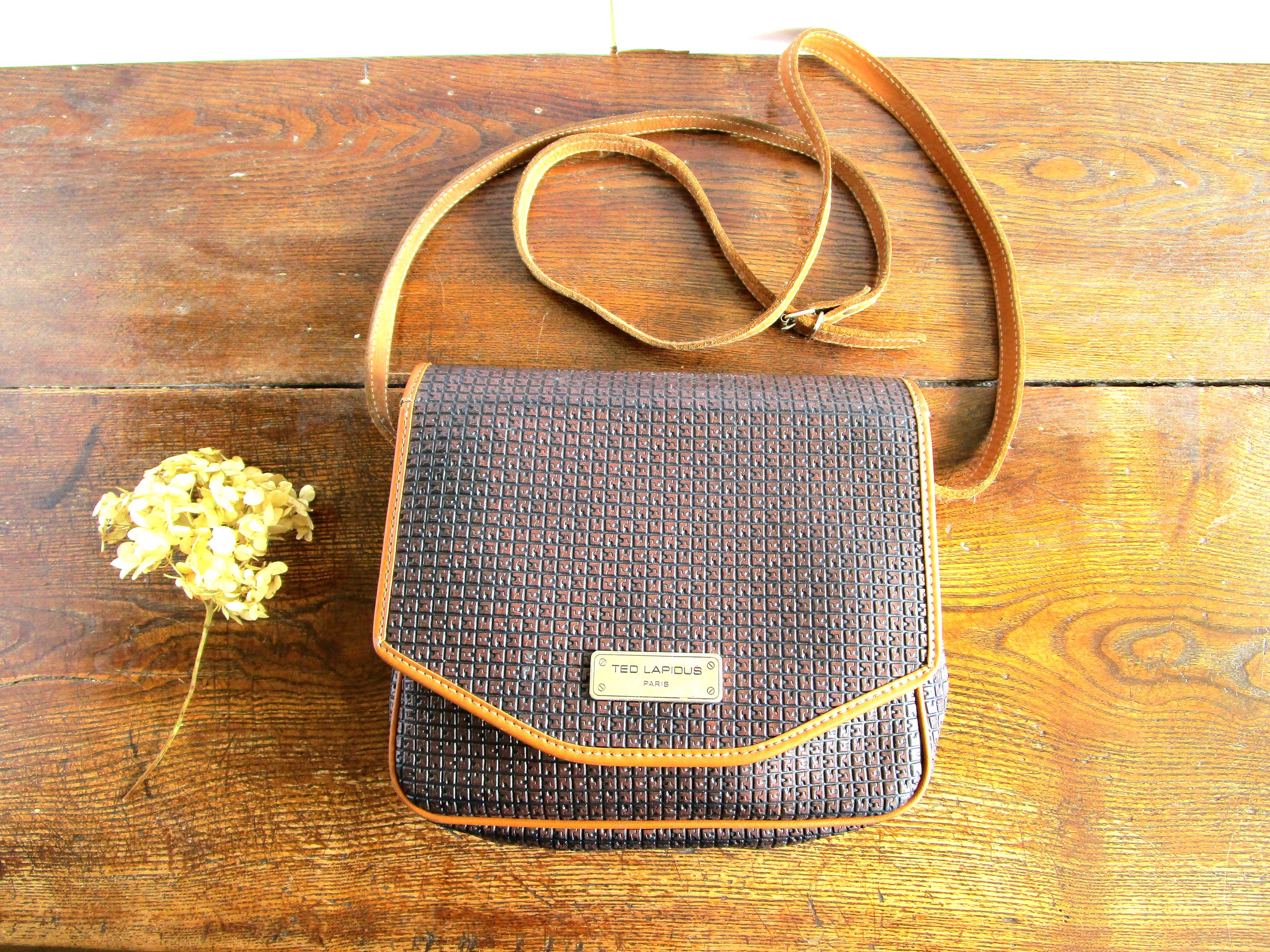 【Paris Vintage】90s y2k with leather bag 90s Hobo Shoulder Bag for Women Y2K Trendy Crossbody Purse