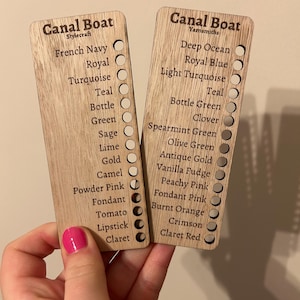 Canal Boat Aria-deken Stylecraft Shade Card - alle kleuren van Attic24