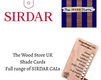 SIRDAR CAL Shade Cards - full range of crochet alongs