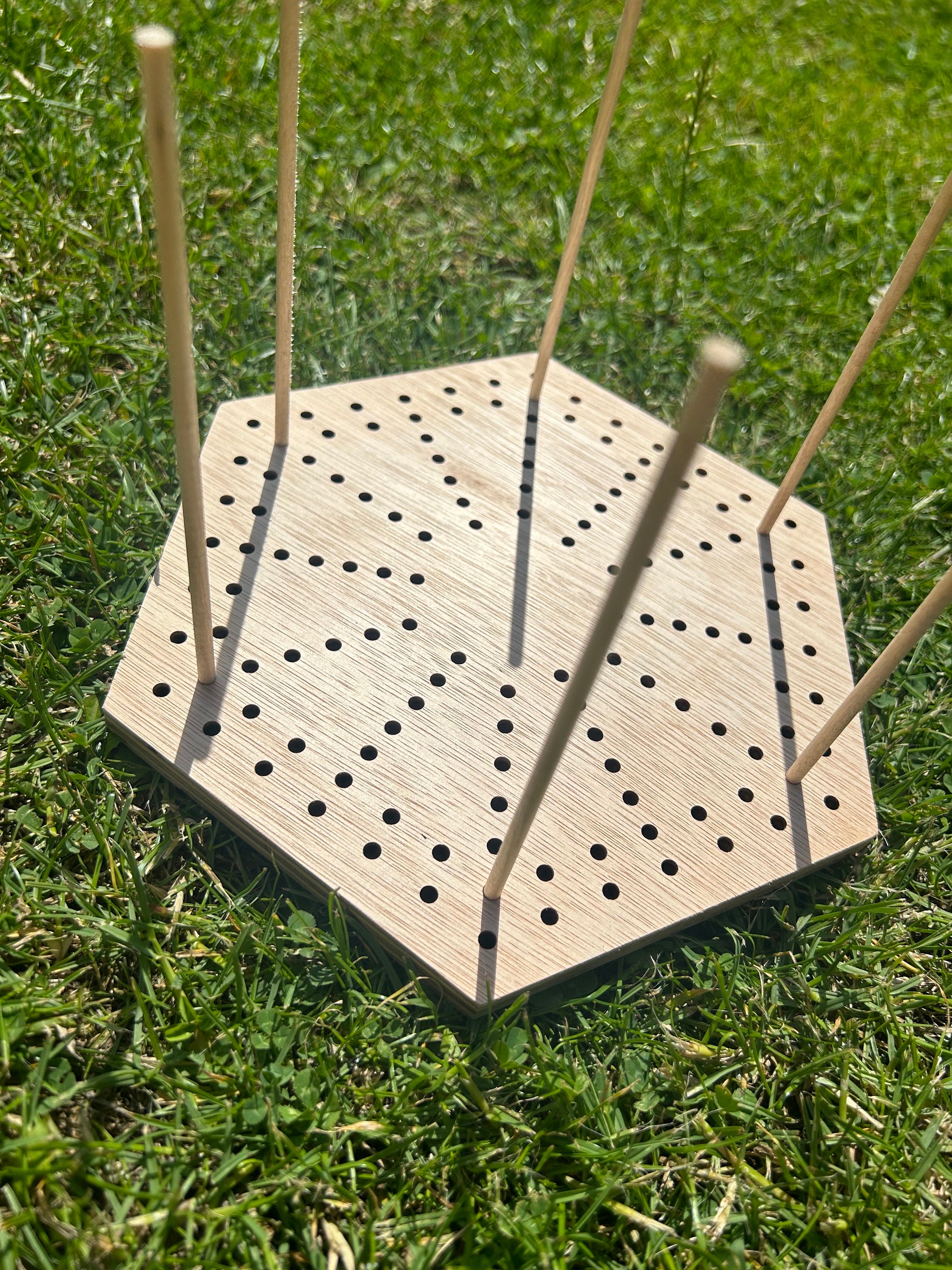 Crochet HEXAGON Blocking Board for up to 18x18cm. Small Batch Locally Made.  