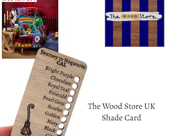 Journey to Hogwarts CAL shade card - Sirdar 2026 CAL
