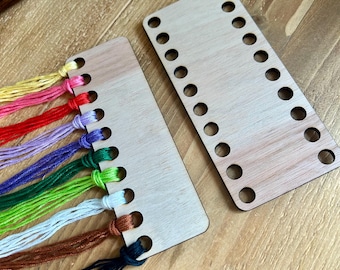 Blank Floss Thread Organiser 10x 20x - Sewing / Cross Stitch / Embroidery | Accessory and Gift