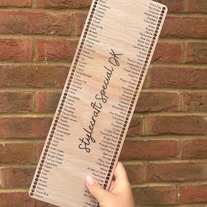 Stylecraft Special DK Shade Card Including new 20 colours Organiser - Crochet / Knit Accessory and Gift
