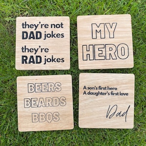 Vaderdagcadeau - hout, handgemaakt