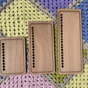 Leerer Thread Shade Card Organizer - Häkeln / Stricken Accessoire und Geschenk
