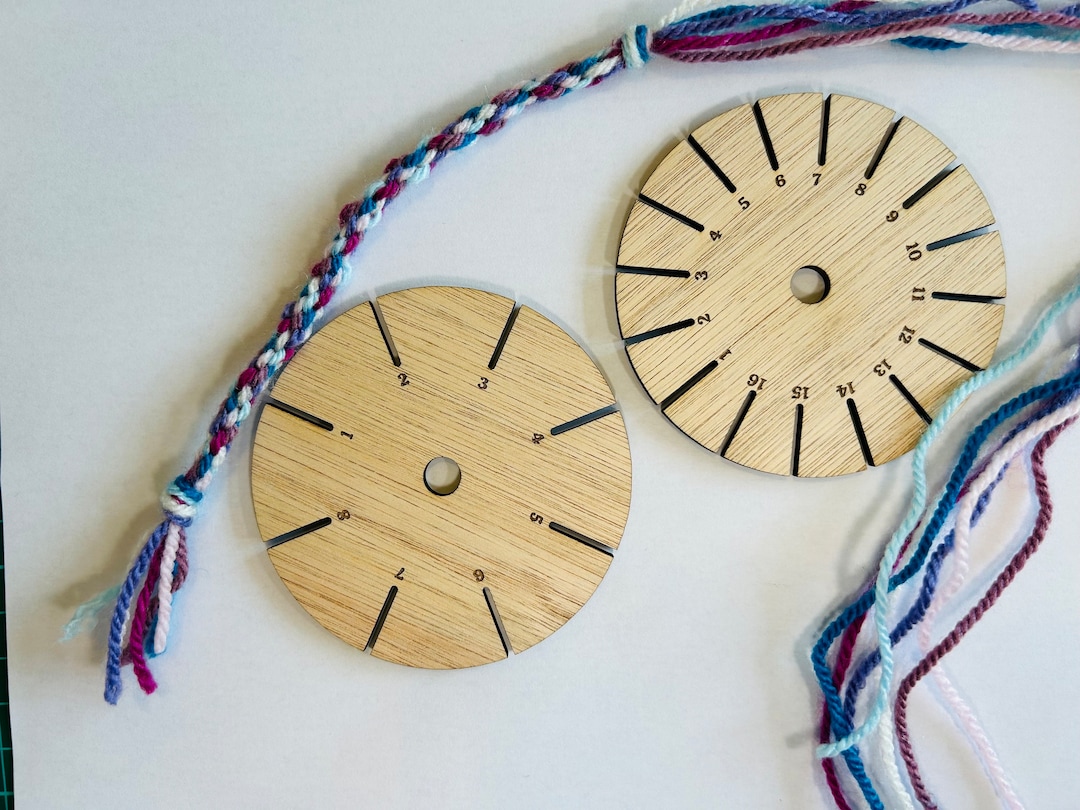 Friendship Bracelet Kumihimo Trollen Wheel Make Beautiful Woven