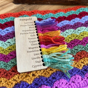 Nuancier Stylecraft pour couverture Sungold et Starbright - tous les coloris Attic24