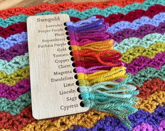 Cartão de sombras Sungold e Starbright Blanket Stylecraft - todas as cores Attic24