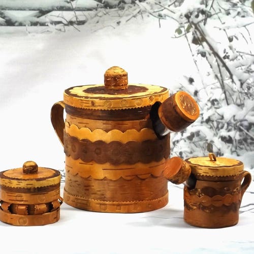 1960s shops Swedish Christmas Mulled Wine Set| Scandi Style Festive Serving| Nordic Christmas