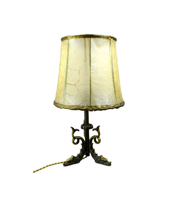 Max Le Verrier Bronze Lamp French, Bronze Dolphin Table Lamp