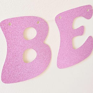 Due graziosi striscioni personalizzati per il secondo compleanno delle bambine, ideali come regalo memorabile Pink glitter card