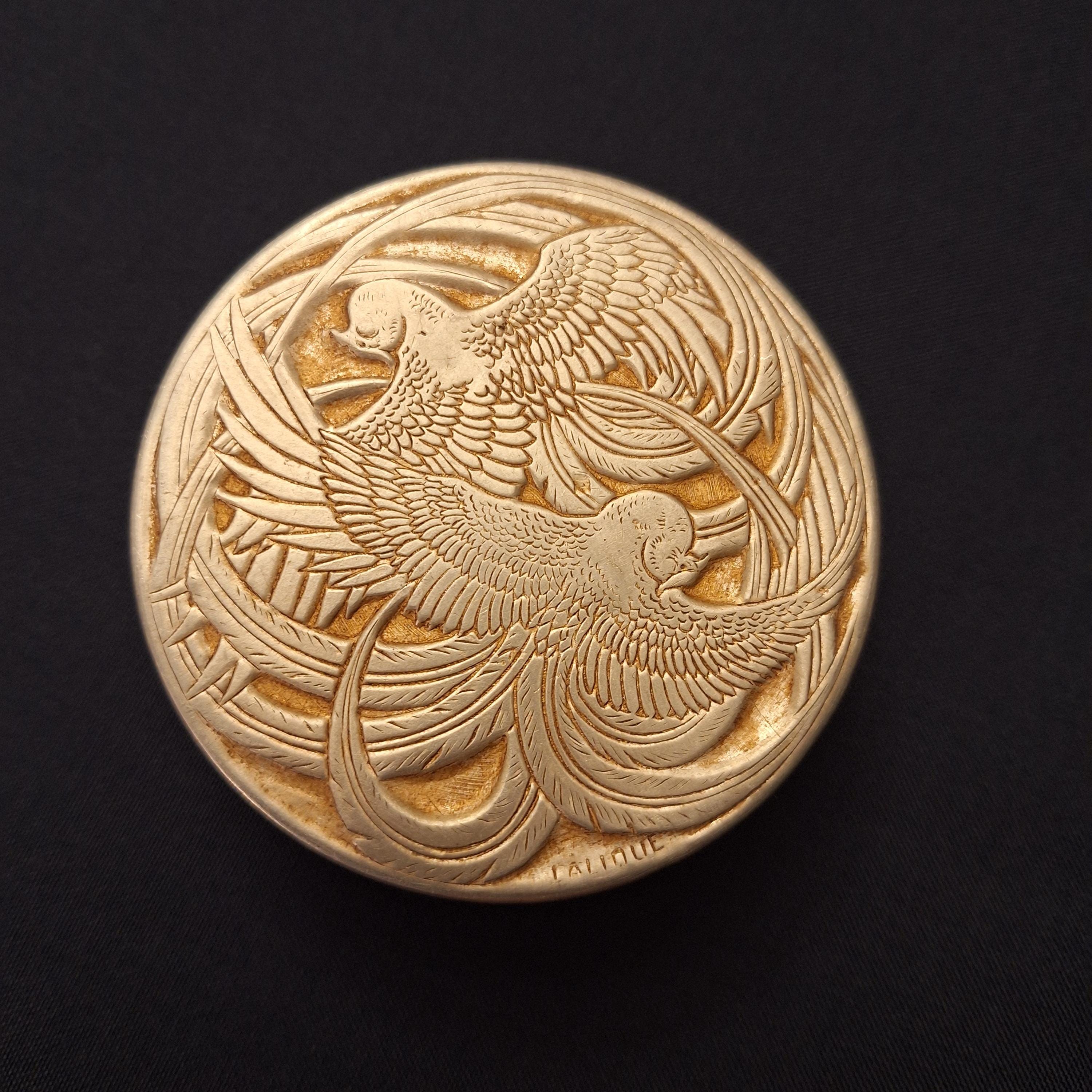 Lalique powder box - Etsy 日本