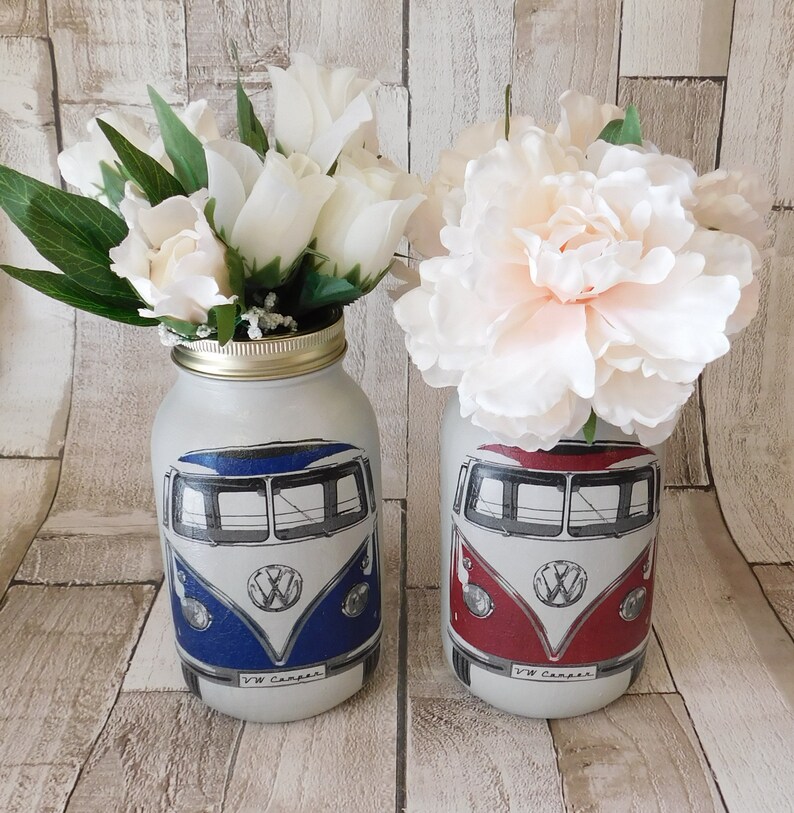 VW Campervan Jars 1 Litre Kilner Decorative Glass Jars in Etsy UK