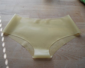 Latex Low Rise Knickers - Range of colours available