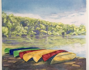 Summer Canoes