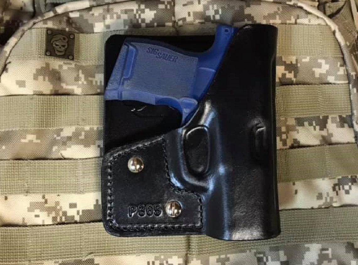 Sig Sauer P365 Leather Pocket Holster Ambidextrous Left or Etsy