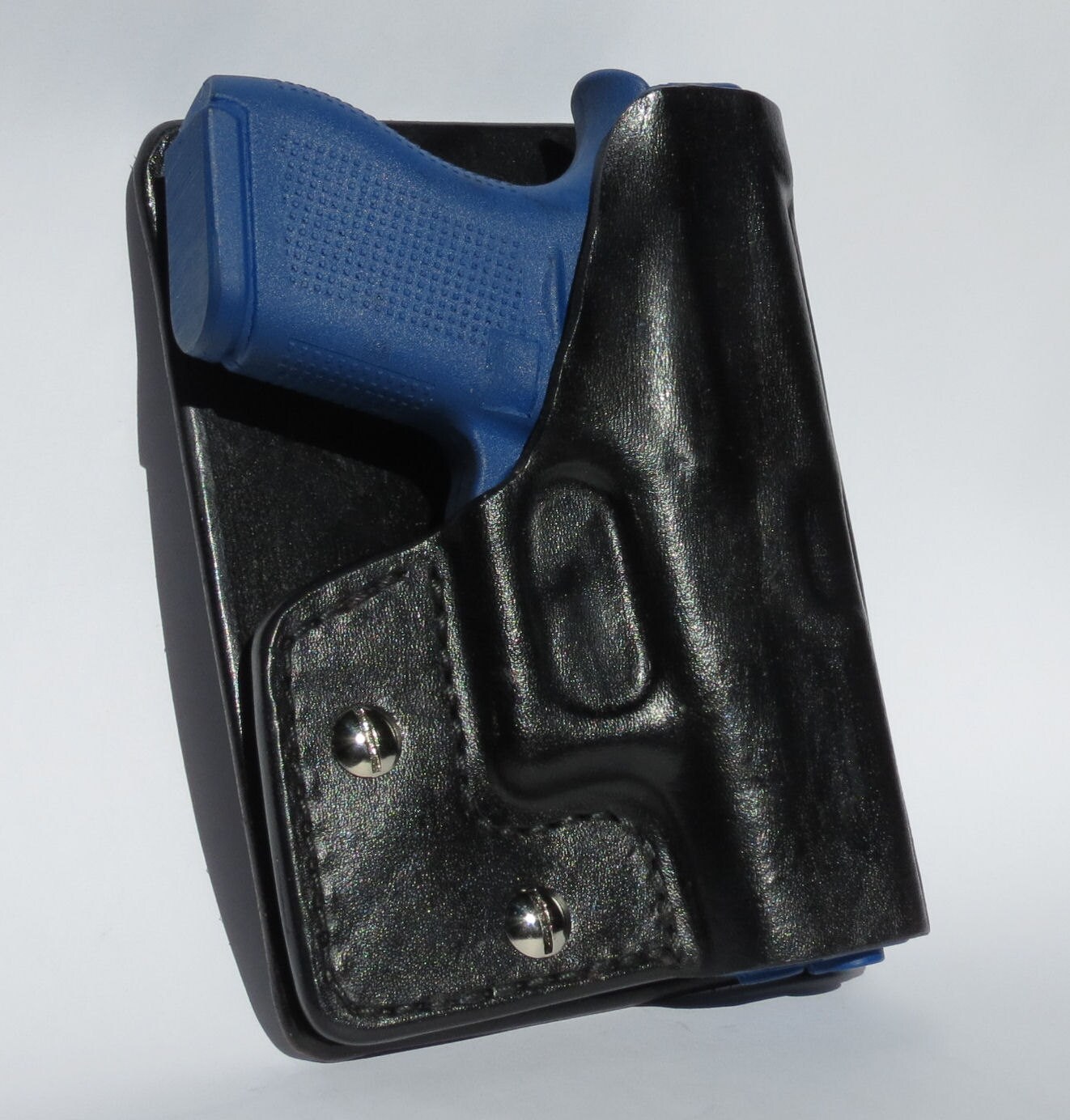 Leather Glock 43 Pocket Holster Custom Hand Made Etsy