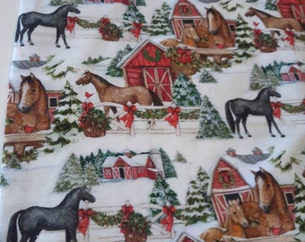 Winter,Farmhouse, rustic, vintage inspired Table runner, Christmas,  holiday