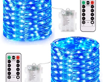 Blue Fairy Lights Etsy Blue Fairy Lights Etsy