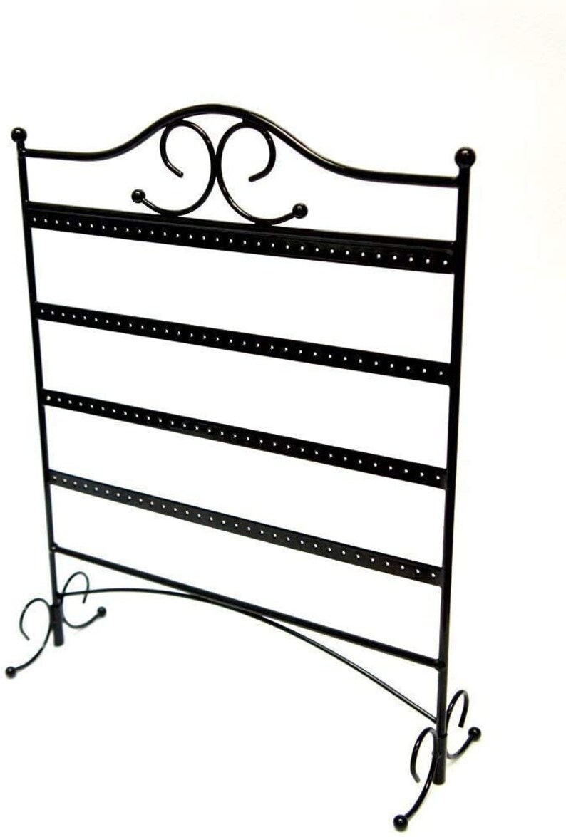 Black 60 Pair Jewelry Organizer 14.5'' H X Etsy