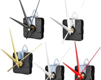 13mm Quartz Silent Wall Clock Movement Black, Gold, Red Silver, White,  USA SELLER with Fast Shipping