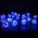 Blue Rose Flower Fairy String Lights 20 LEDs  (2.2M/7.22feet) Wedding Garden Party Christmas Decoration (Blue) US Seller 