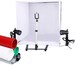 Studio Light Box Kit 24' x 24' Table Top Photography Light Box with Camera Tripod Stand Phone Clip Holder and 2 50W LED Photo Spotlight 