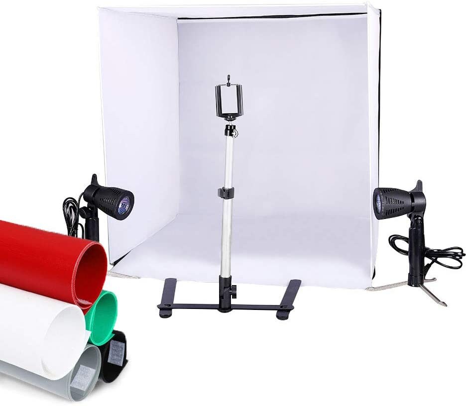 Studio Light Box Kit 24 X 24 Table Top Photography Etsy