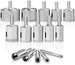 15pcs Diamond Drill Bits Set Tool Hole Saw Cutter for Glass Marble Granite  ** US Seller Fast Shipping 