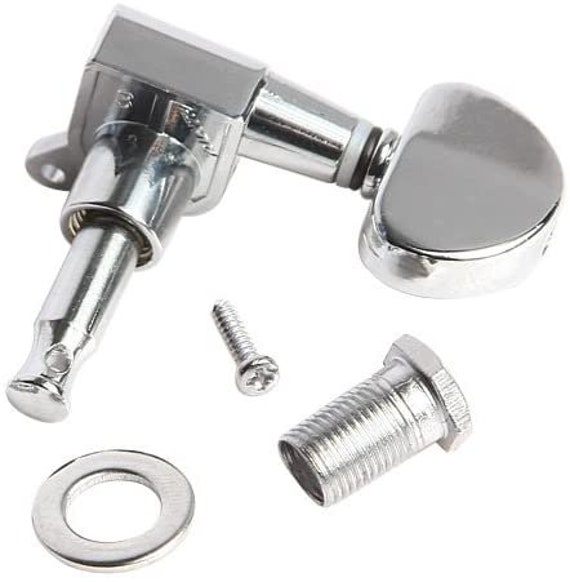 Acoustic Guitar Tuning Pegs 3R 3L Guitar String Chrome Tuning Pegs Tuners Machine Heads for Guitar Parts 