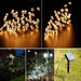 200 Solar powered LED lights - 72 feet long - Warm White - 8 Modes  - USA Seller - Super Fast Shipping 