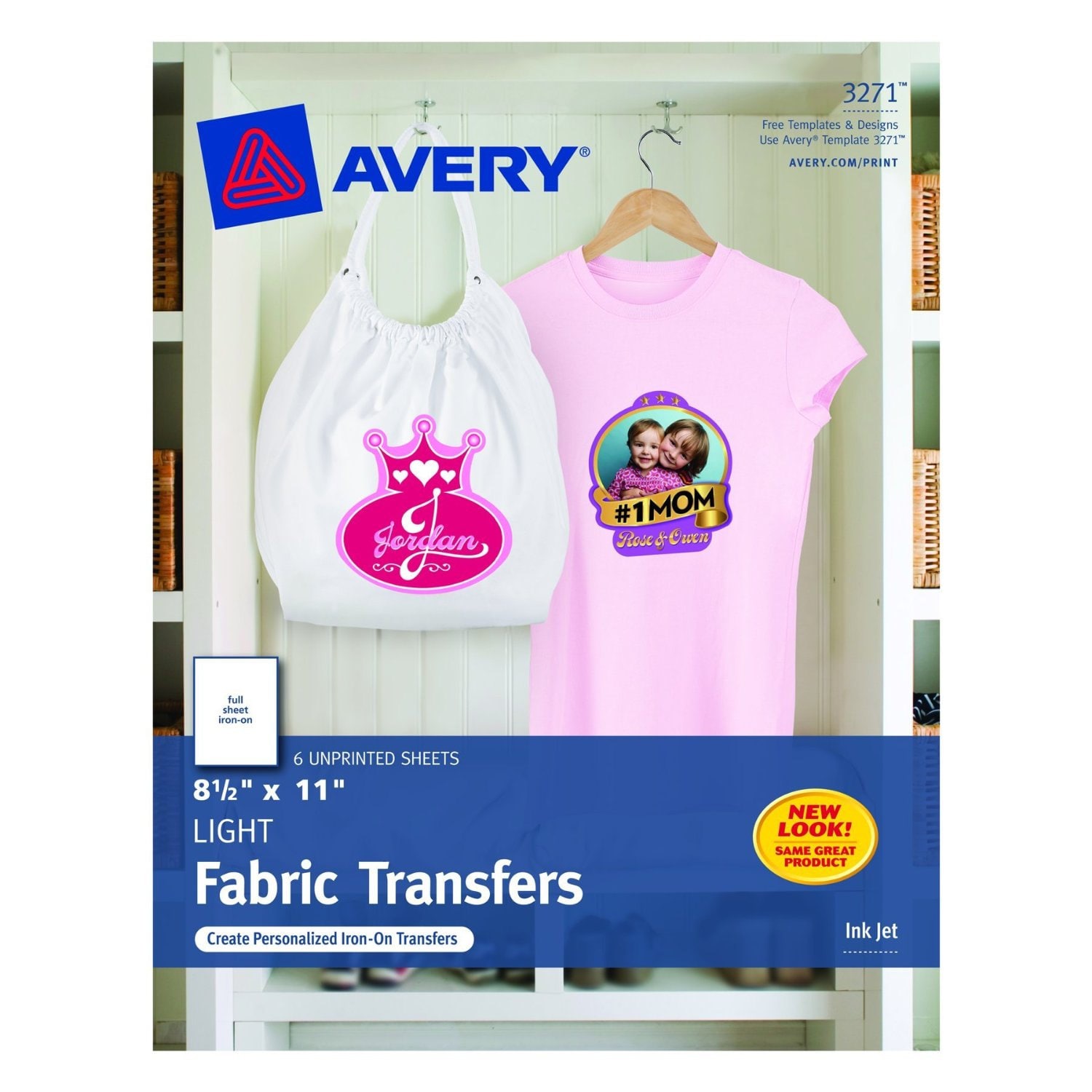 how to use avery diy t shirt transfers