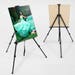 Adjustable Aluminium Alloy Folding Artist Painting Easel Tripod +Carry Bag Aluminum, Black,  Champagne U.S.A SELLER 