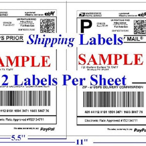 Self Adhesive Address Labels Etsy