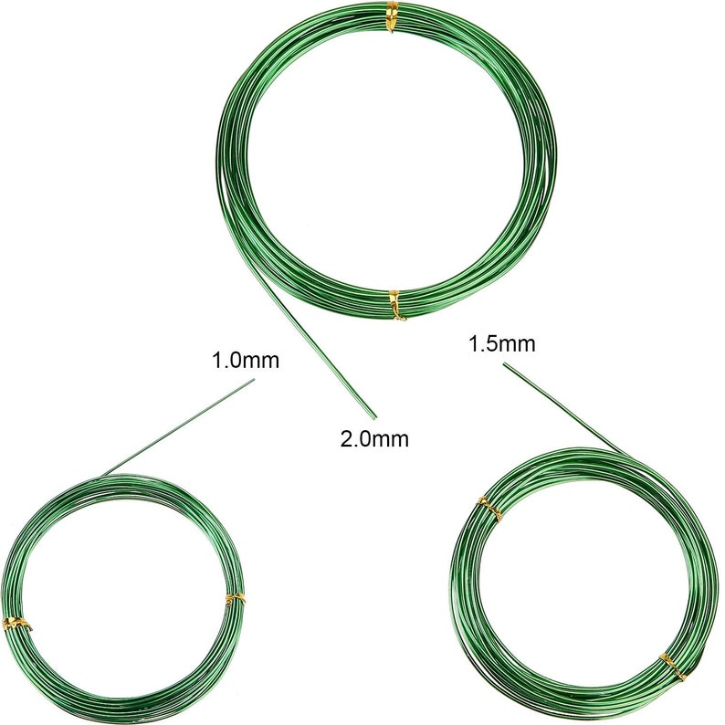 9 Rolls Bonsai Wire Bonsai Training Wire With 3 Sizes 1.0 Mm Etsy