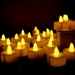 24 Pcs LED Flameless Candles Votive Candles Flickering Tealight Candles Battery Included 24 Pack USA Seller 