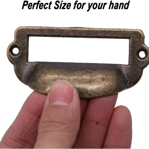 Label Drawer Pull Etsy