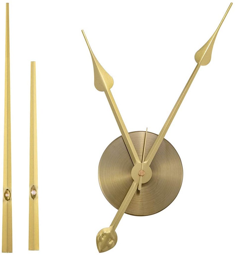 DIY Large Wall Clock Quartz Clock Mechanism 2 Pair Hands - Etsy